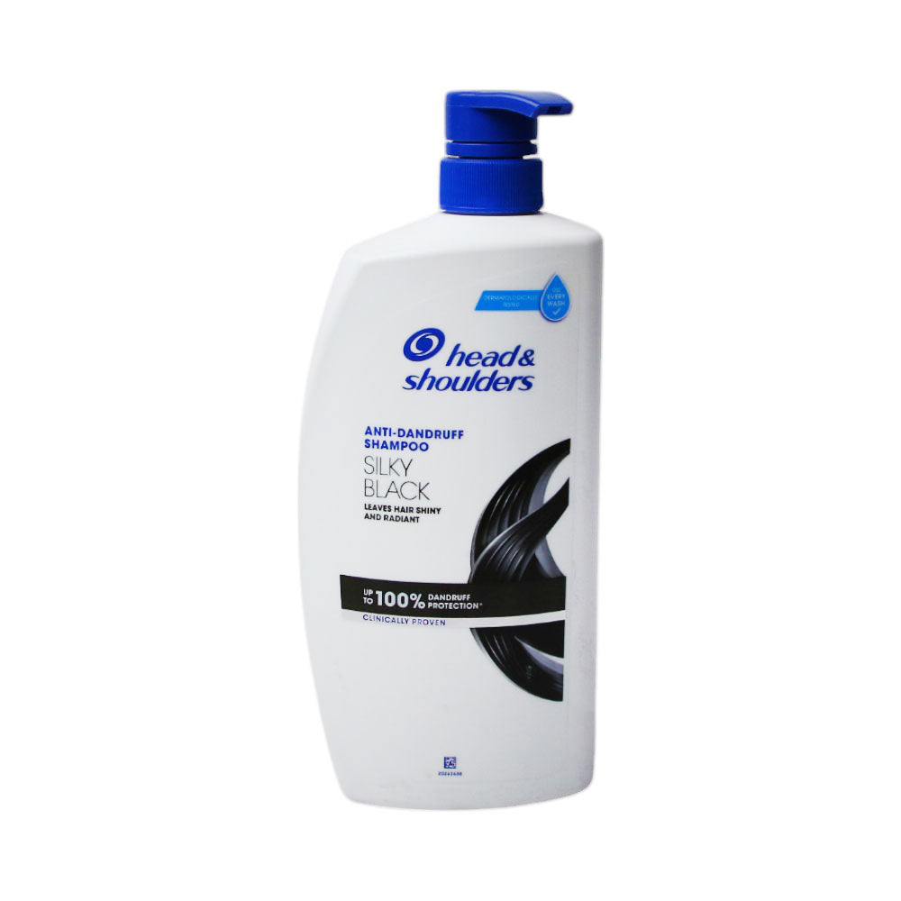 HEAD & SHOULDER SILKY BLACK SHAMPOO 1000ML