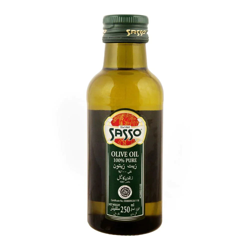 SASSO OLIVE OIL BOTTLE 250 ML