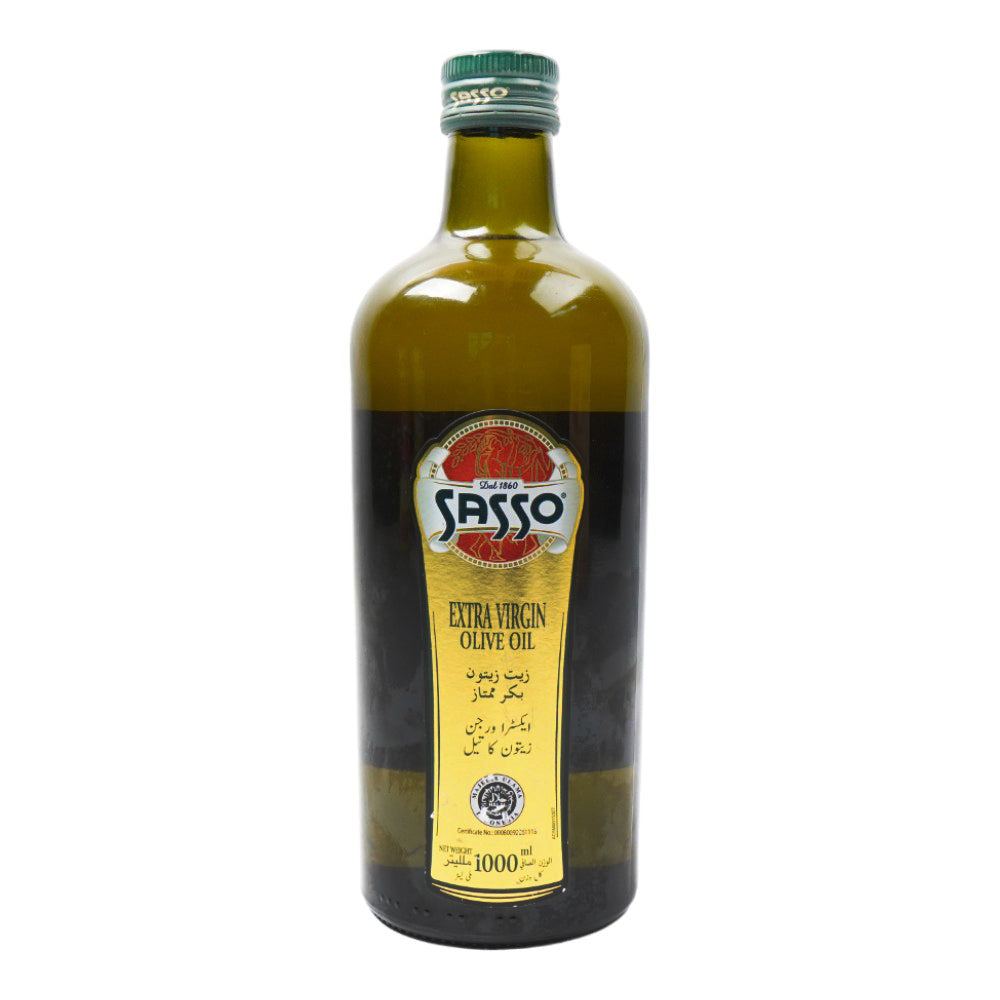 SASSO E VIRGIN OLIVE OIL (BOTTLE) 1000ML