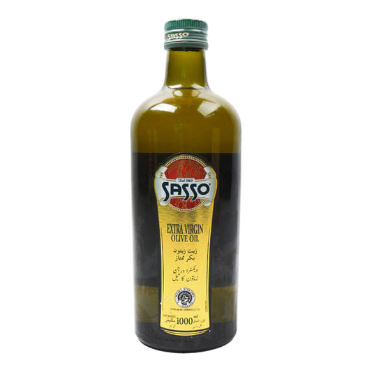 SASSO E VIRGIN OLIVE OIL (BOTTLE) 1000ML