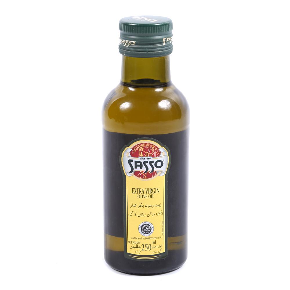 SASSO E VIRGIN OLIVE OIL (BOTTLE) 250ML