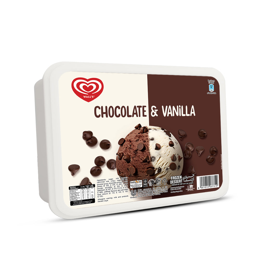Walls BKT CHOC & VANILA CHIP