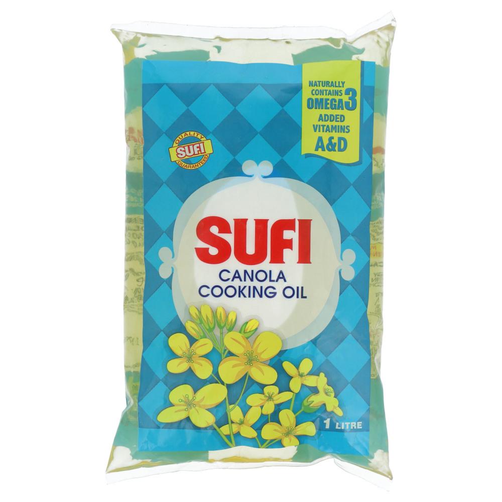 SUFI CANOLA POLY BAG  1 LTR