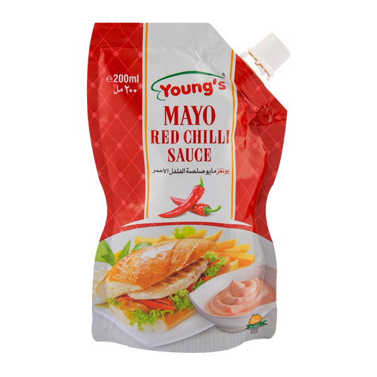 YOUNGS MAYO RED CHILLI PH 200ML