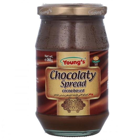 YOUNGS CHOCOLATE SPREAD GB 360GM