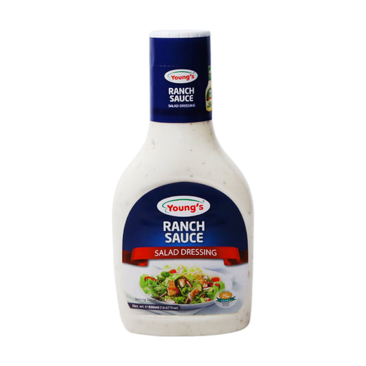YOUNGS RANCH SAUCE PB 500ML