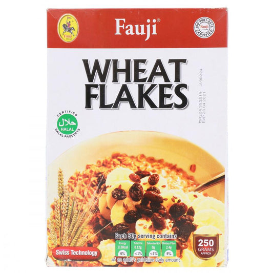 FAUJI WHEAT FLAKES 250 GMS