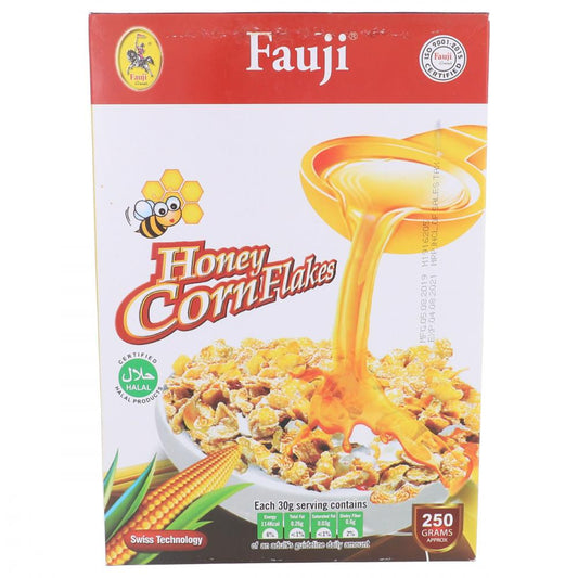 FAUJI HONEY CORN FLAKES 250 GMS