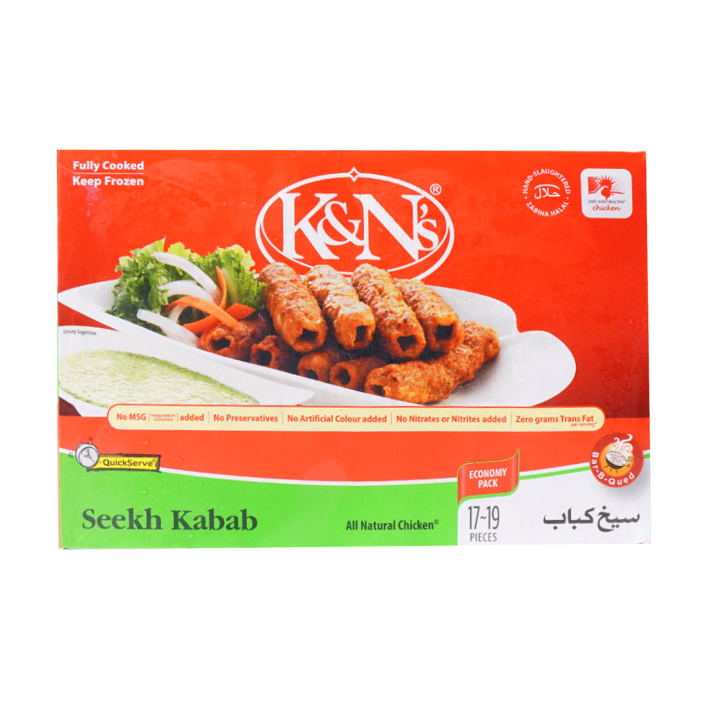 K&N'S SEEKH KABAB (EP) 0.54KG