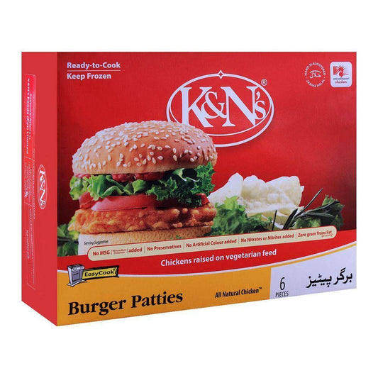 K&N'S BURGER PATTY STANDARD 0.4KG