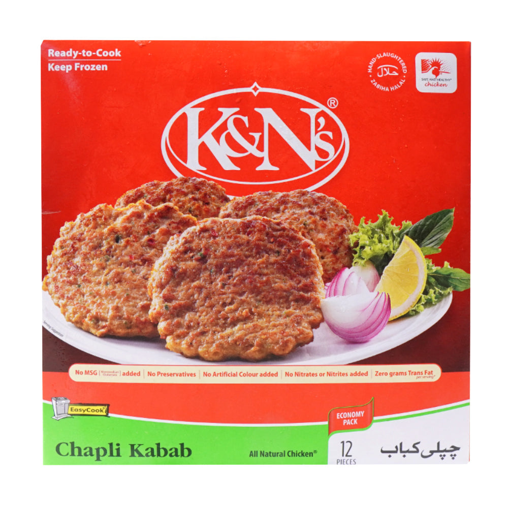 K&N'S CHAPLI KABAB (E) 0.9KG