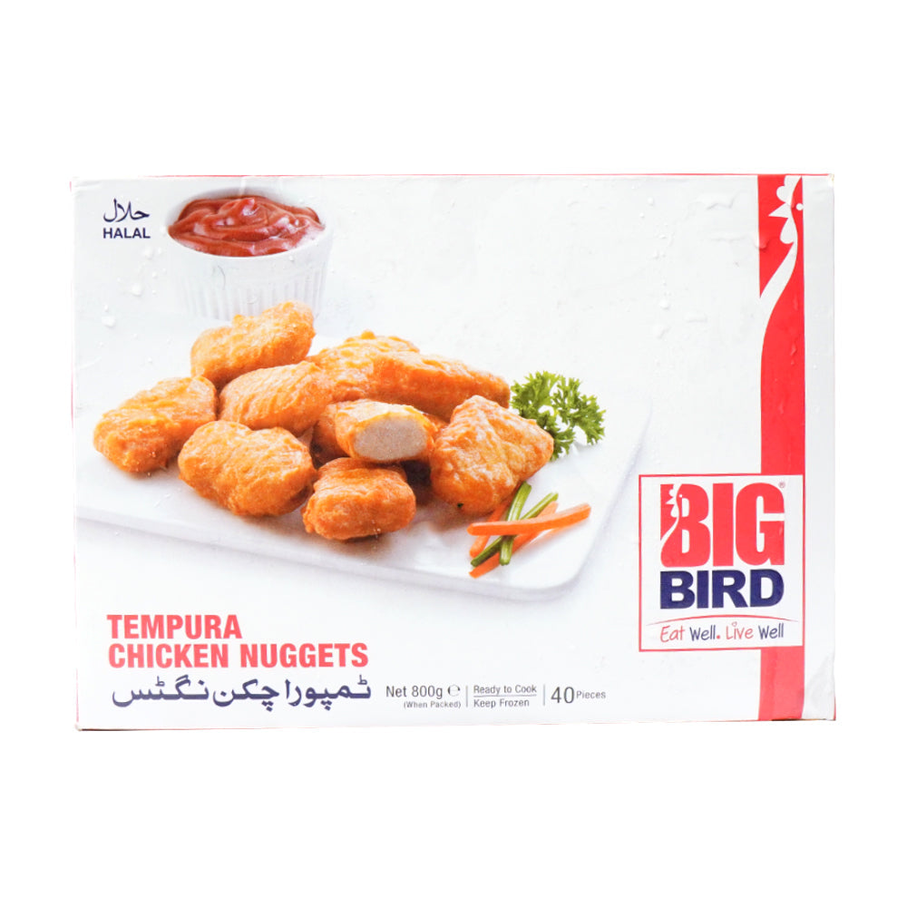BIG BIRD TEMPURA CHICKEN NUGGETS (800 GM)