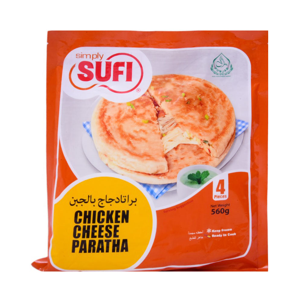 SUFI CHICKEN CHEESE PARATHA (4 PIECES)560 G