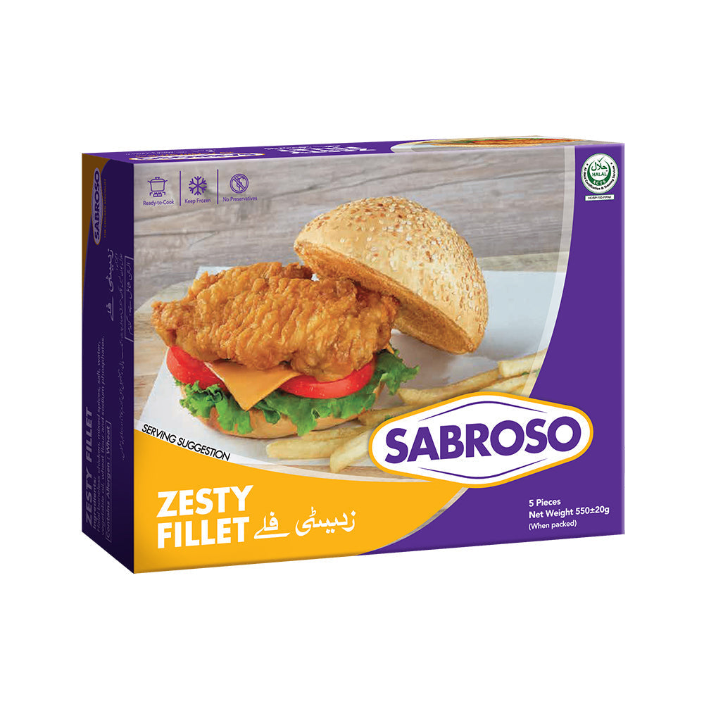 SABROSO ZESTY FILLET 550G (EP)
