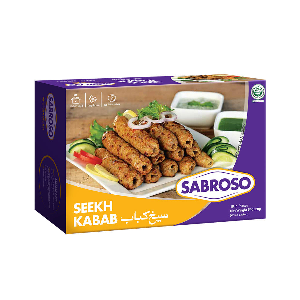 SABROSO SEEKH KABAB 540G (EP)