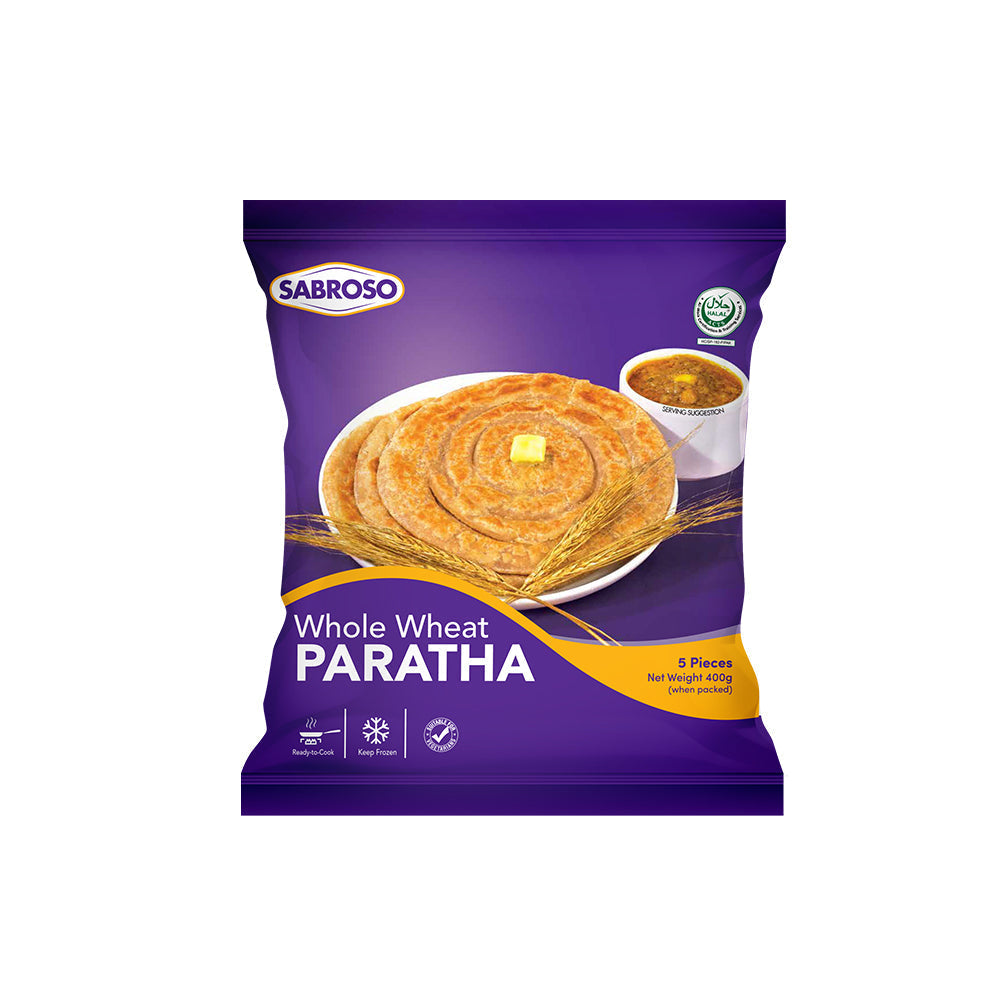 SABROSO WHOLE WHEAT PARATHA 5 PIECES