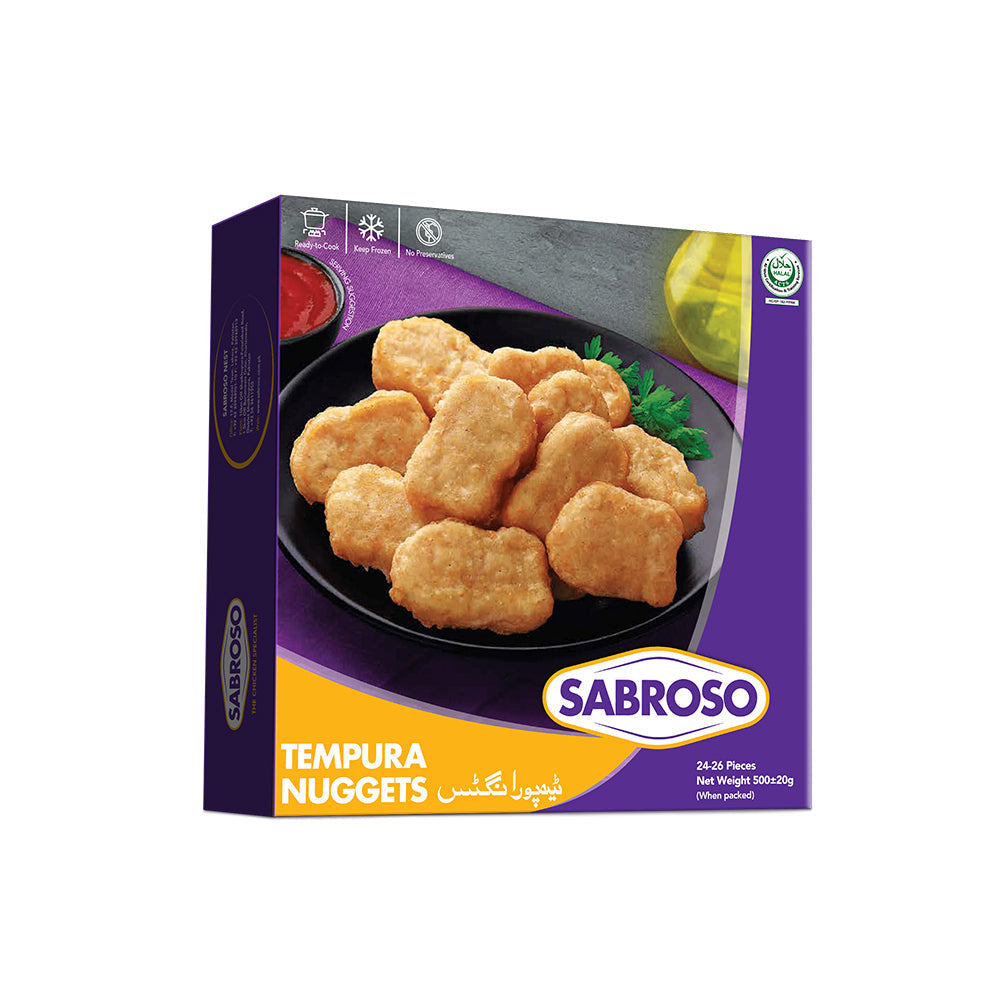SABROSO TEMPURA NUGGETS 500G (EP)