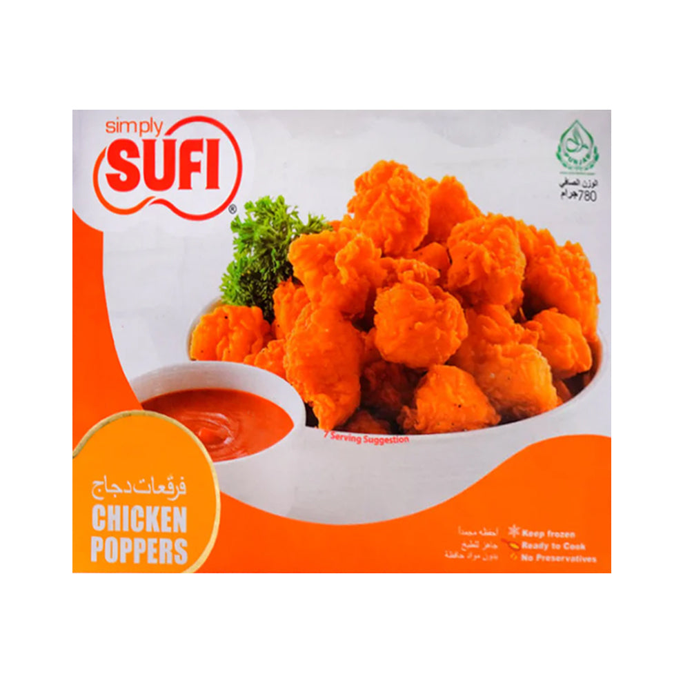 SUFI CHICKEN POPPERS 780 G