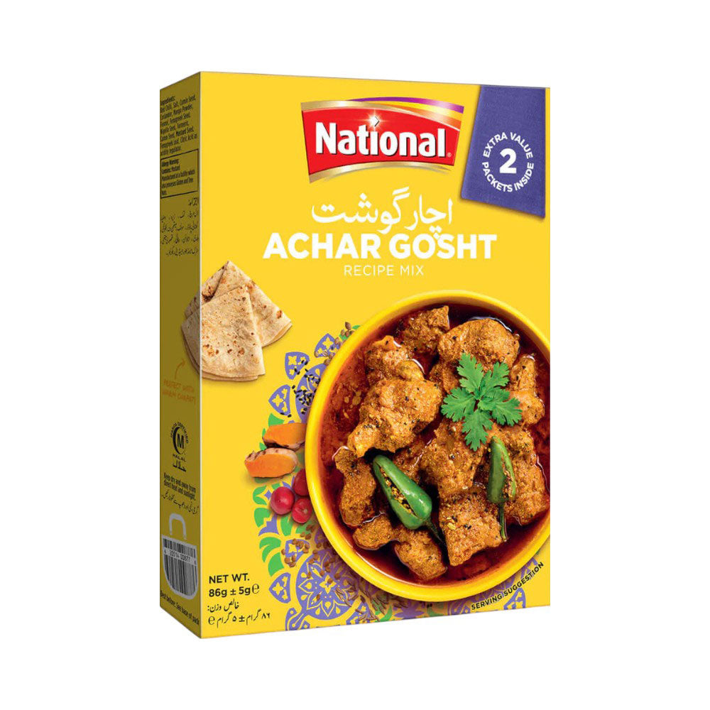 NATIONAL ACHAR GOSHT MASALA 4PCS PACK