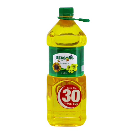 SEASONS COOKING OIL BOTTLE 3 L LTR