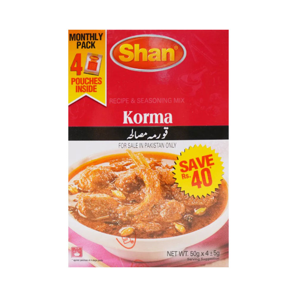SHAN KORMA GROCERY PACK 200G