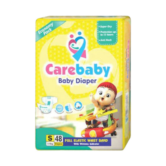 CARE BABY DIAPER ECONOMY SMALL 48S