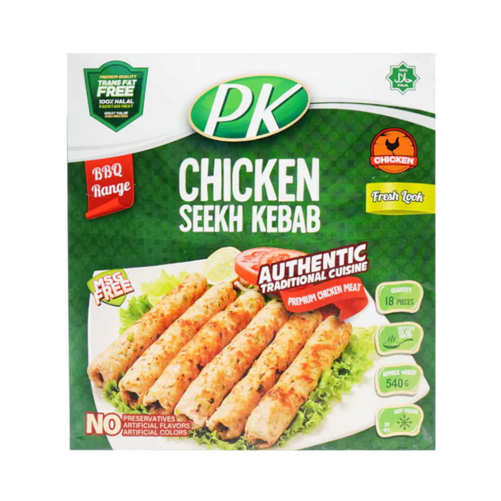 PK MEAT CHICKEN SEEKH KABAB 540(GM)