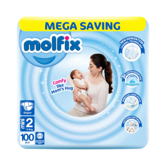 MOLFIX MEGA SAVING 2 MINI 3-6 KG 100 PCS