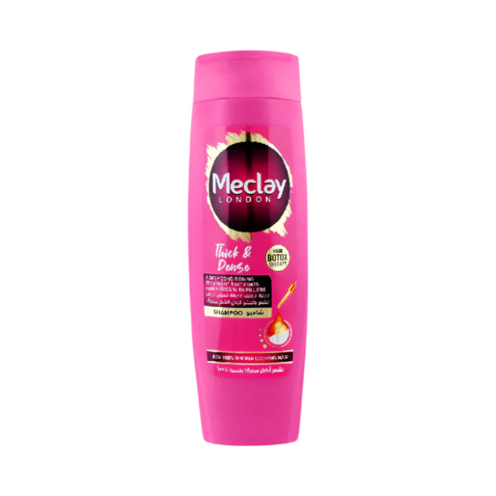 MECLAY LONDON SHAMPOO 185ML THICK & DENSE PINK