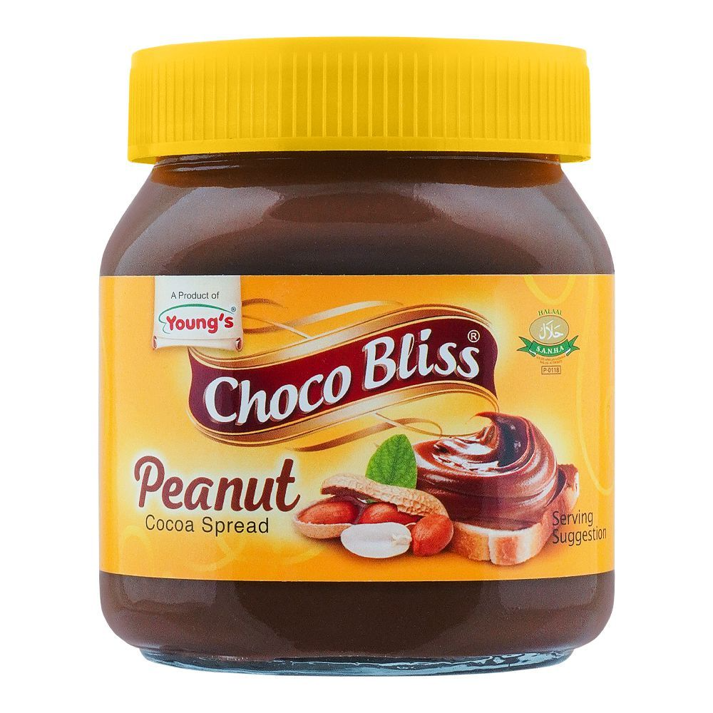 YOUNGS CHOCOBLISS PEANUT SPREAD GB 350GM