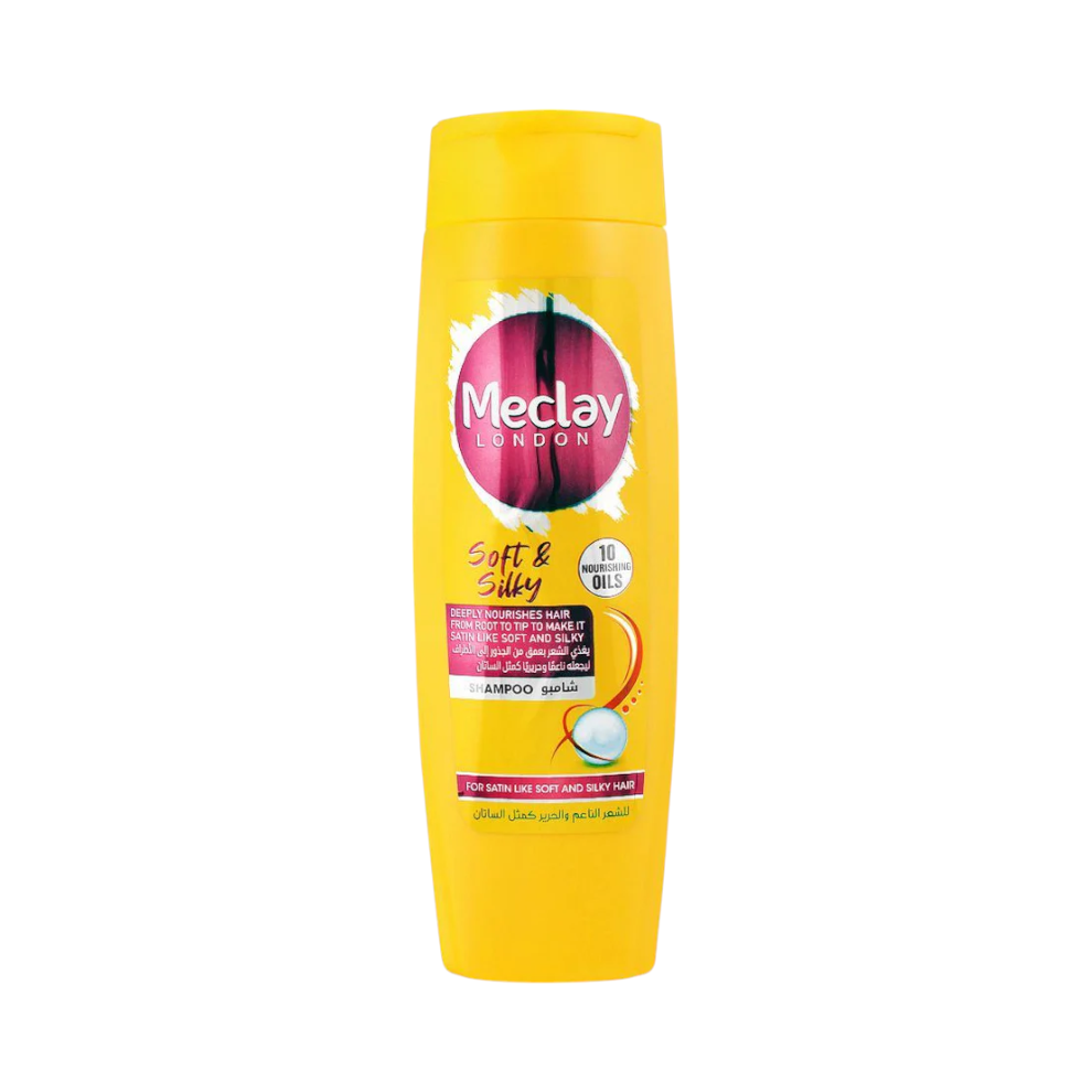 MECLAY LONDONSHAMPOO 360ML SOFT &SILKY YELLOW
