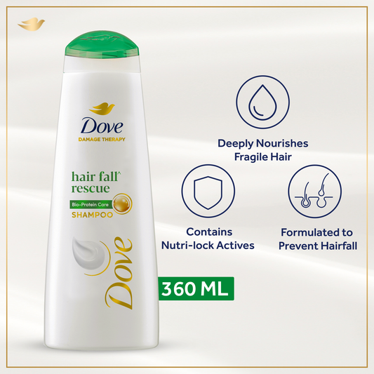 DOVE SHAMPOO BPC HAIR FALL RESCUE 360 ML