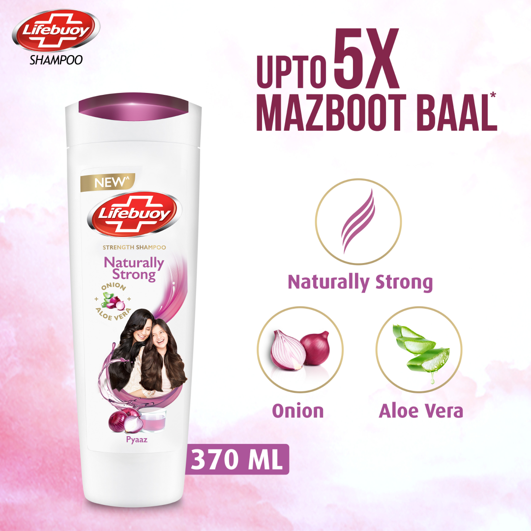 LIFEBUOY SHAMPOO ONION 370ML