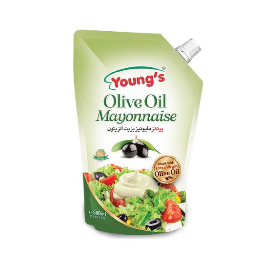 YOUNGS CLIVE OIL MAYONNAISE PH 500ML X2