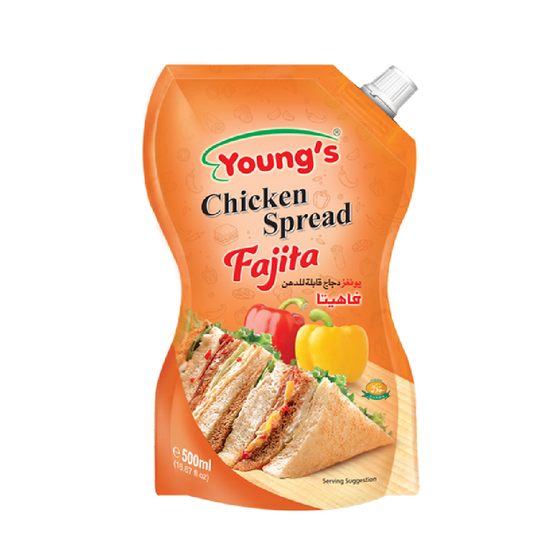 YOUNGS CHICKEN SPREAD FAJITA PH 500ML