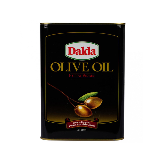 DALDA OLIVE OIL EXTRA VIRGIN TIN 3 LTR