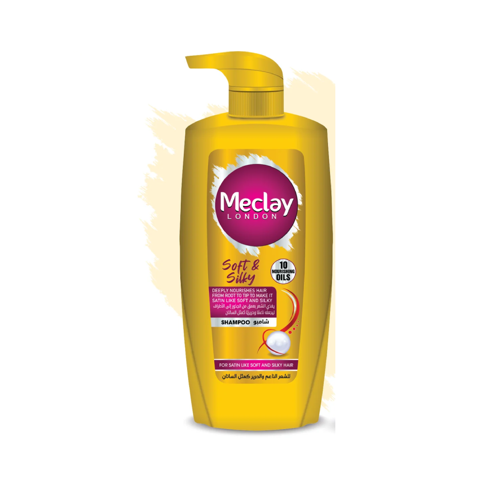 MECLAY LONDONSHAMPOO 680ML SOFT &SILKY YELLOW