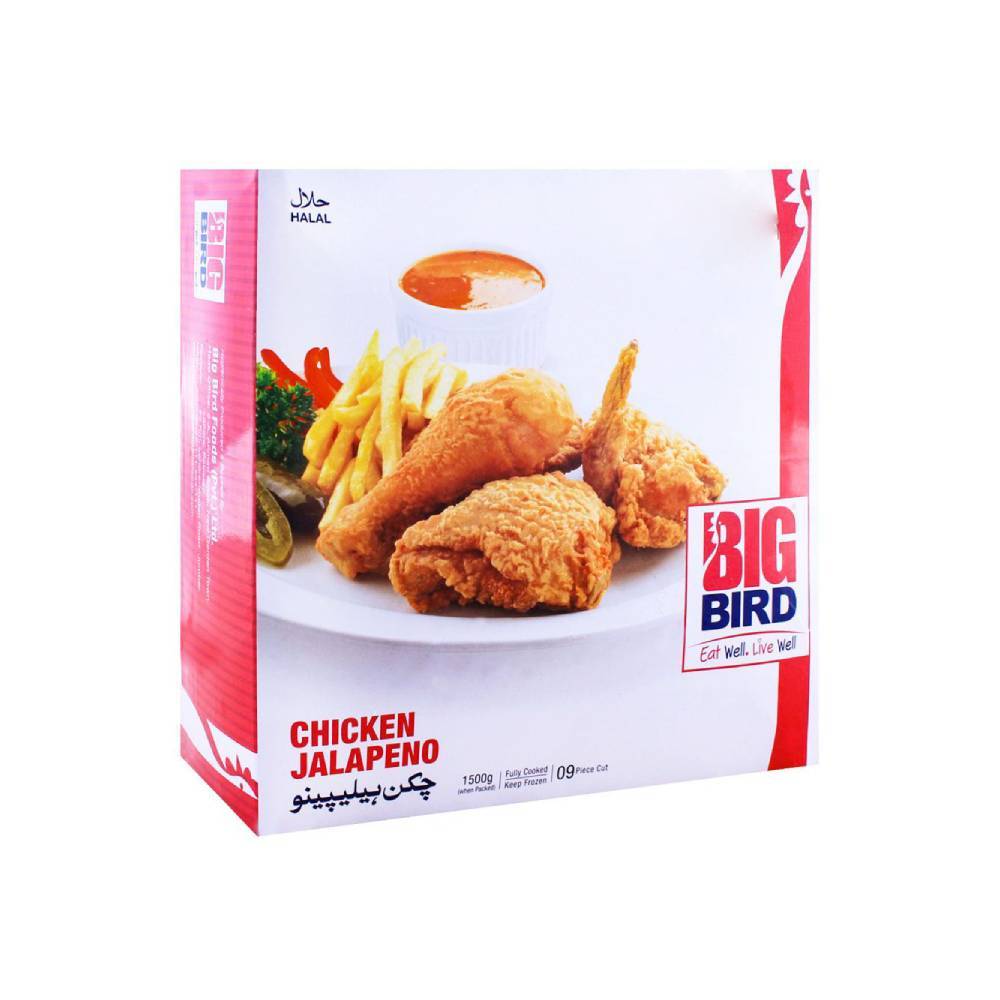 BIG BIRD  CHICKEN JALAPEÑO (125C GM)