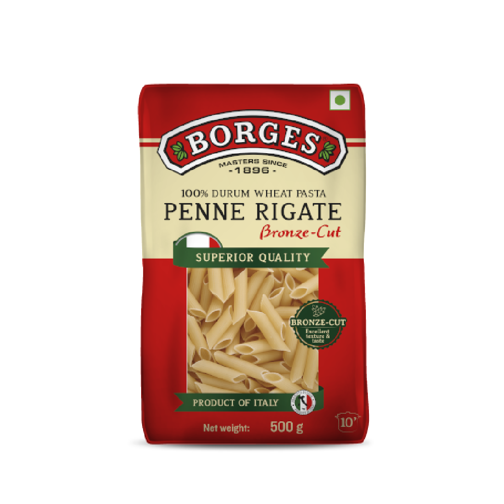 BORGES PASTA PENNE RIGATTE BORGES500GM