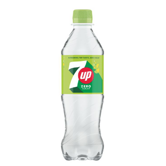 7UP BOTTLE FREE 500 ML