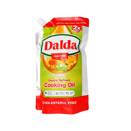 DALDA CORN OIL STAND UP POUCH 1LTR