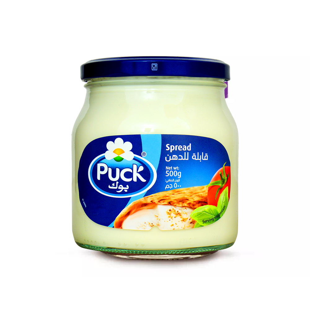 PUCK CHEESE SPREAD 500 GM  (IMP)
