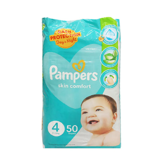 PAMPERS MEGA PACK MAXI 4 50PCS 7-12 KG