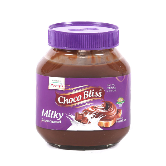 YOUNGS CHOCOBLISS MILKY SPREAD GB 675GM