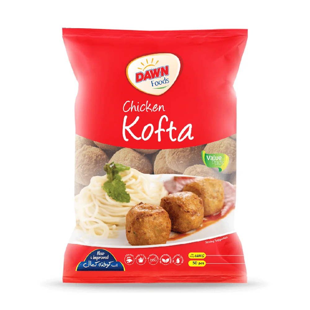 DAWN KOFTA CHK 50PC 1400G