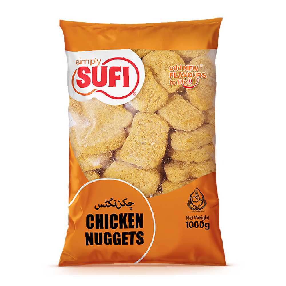 SUFI CHICKEN NUGGETS (POLY BAG) 1000 G