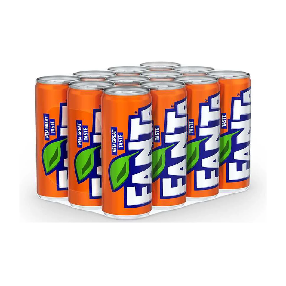FANTA ORANGE CAN 250ML