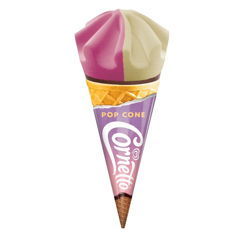 WALLS POP CONE STRAWBERRY VANILLA 80ML