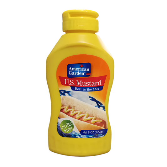 AMERICAN GARDEN YELLOW MUSTARD (8 OZ) (IMP)