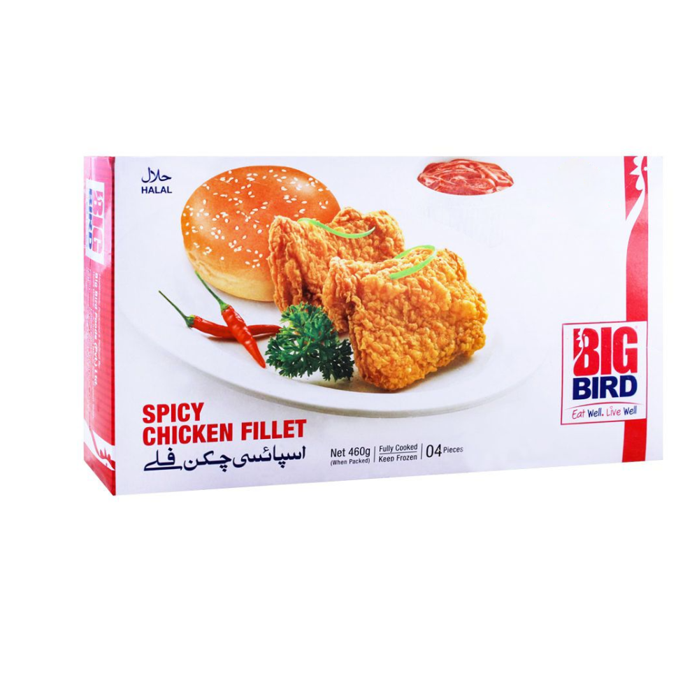 BIG BIRD SPICY CHICKEN FILLET (460 GM)